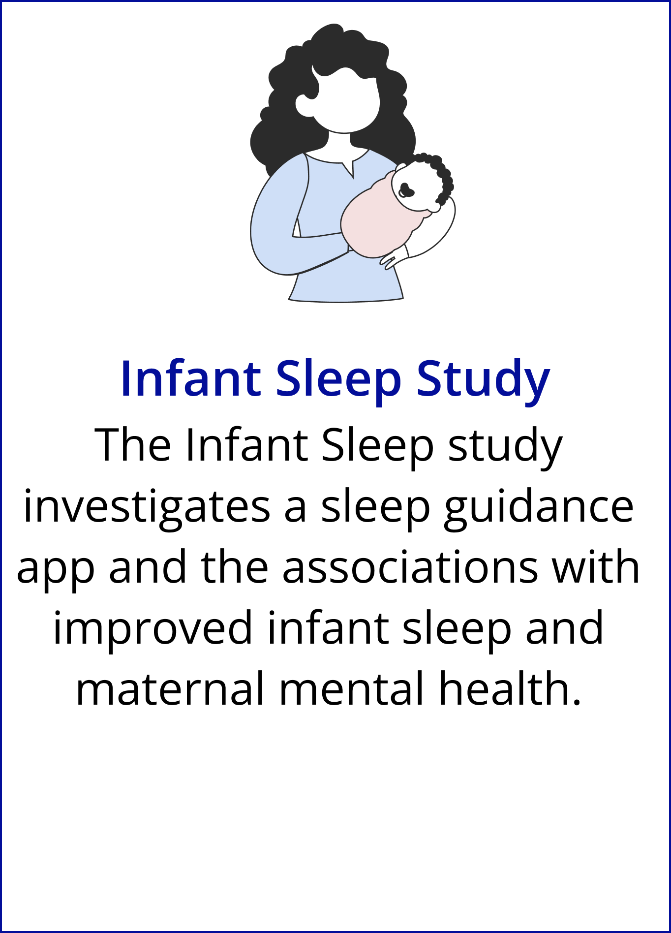 Infant Sleep Study