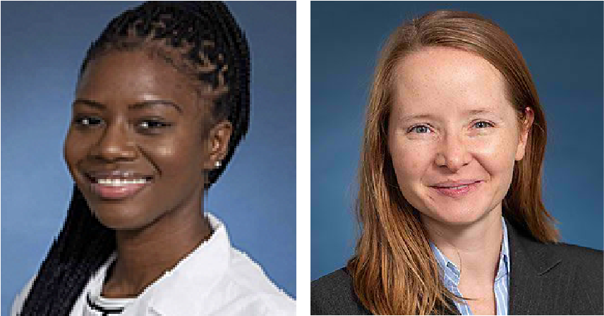 Sakeina Howard-Wilson and Lara Kovell