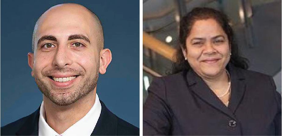 Left to right: Drs. Jan Fouad and Pranoti Mandrekar