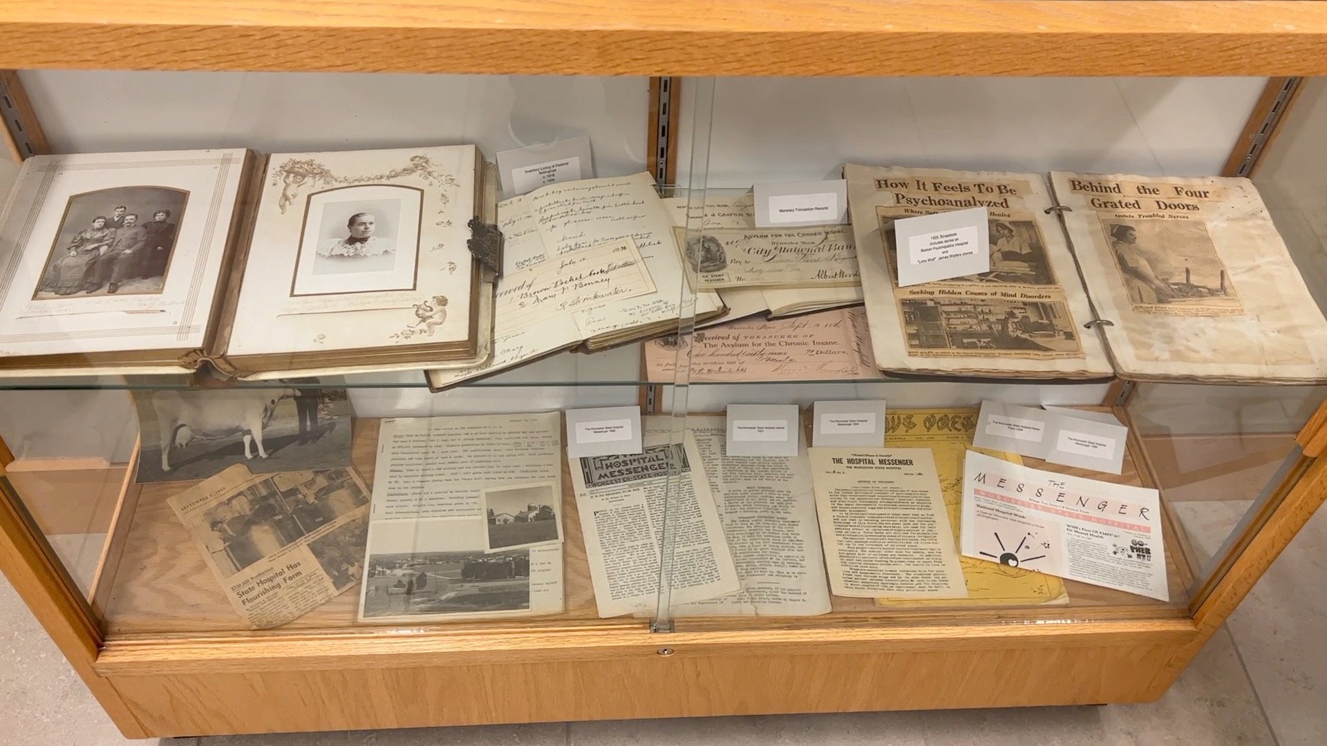 Curio Cabinet at Worcester Recover Center and Hospital 