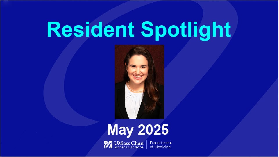  Resident Spotlight, May 2025, image of  Jennifer Trebilcock, MD