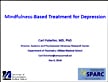 Mindfulness Based Treatment for Depression MindfulnessBasedTreatmentForDepressikonIcon
