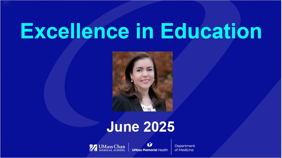  Excellence in Education, June 2025, image of Karen Salomon-Escoto, MD