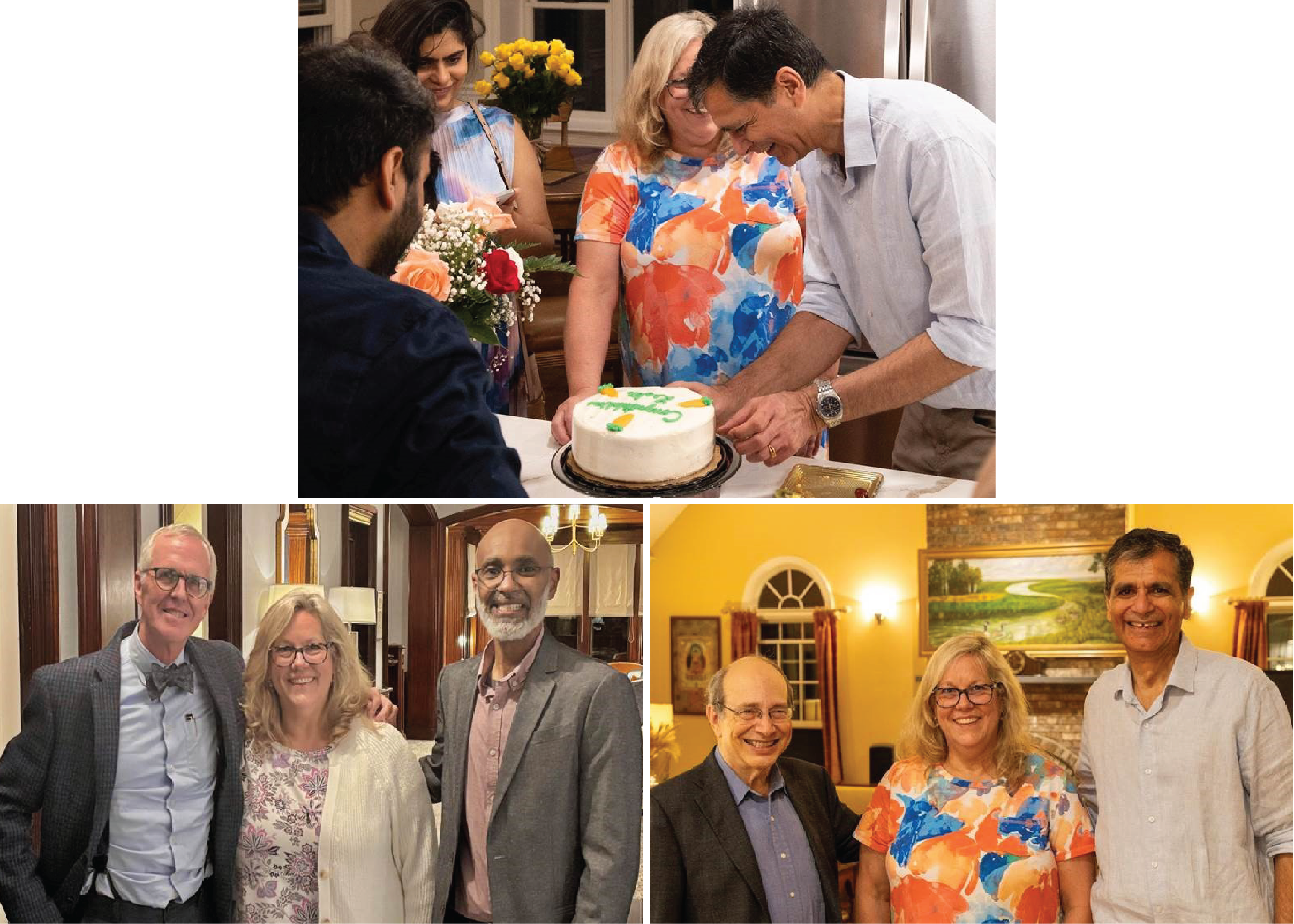 Images from Leslie Domalik's retirement gathering