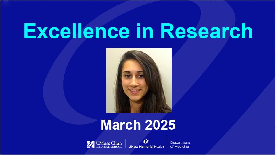  Excellence in Research, March 2025, image of Jennifer Kodela, DO