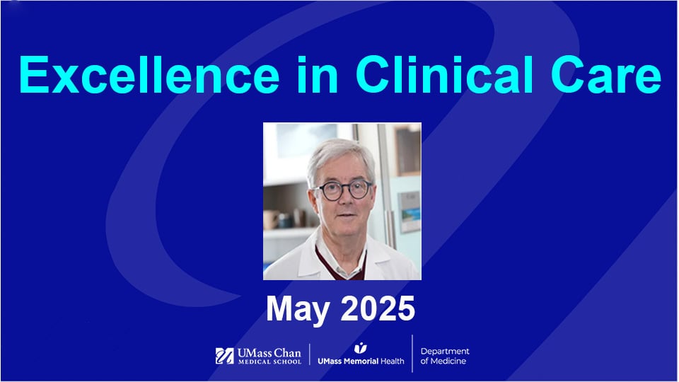  Excellence in Clinical Care, May 2025, image of Richard Ellison, MD