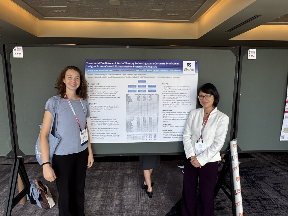 Dr. Tran and Elisa Taylor