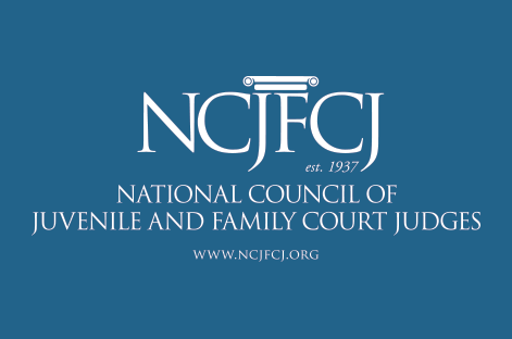 NCJFCJ logo all text spelling out New Juvenile and Family Court Judges