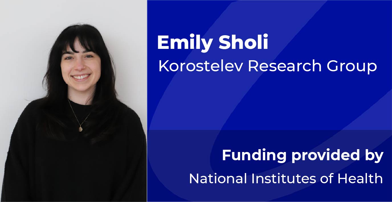 Emily Sholi | Korostelev Research Group | Funding Provided by NIH