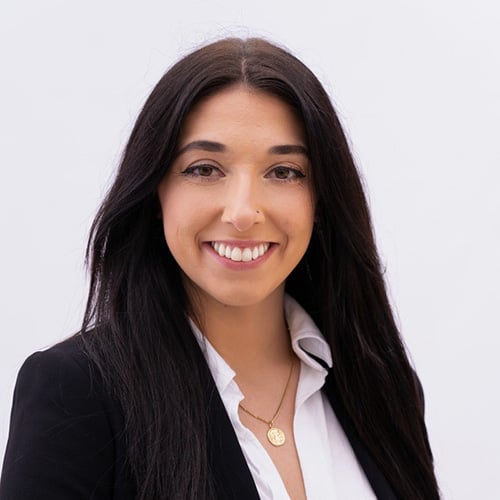 white woman dark black hair