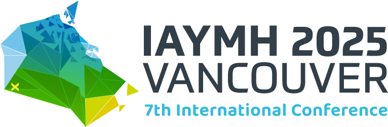 diamond rock exploding with text IAYMH 2025 Vancouver